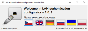 LAN authentication configurator